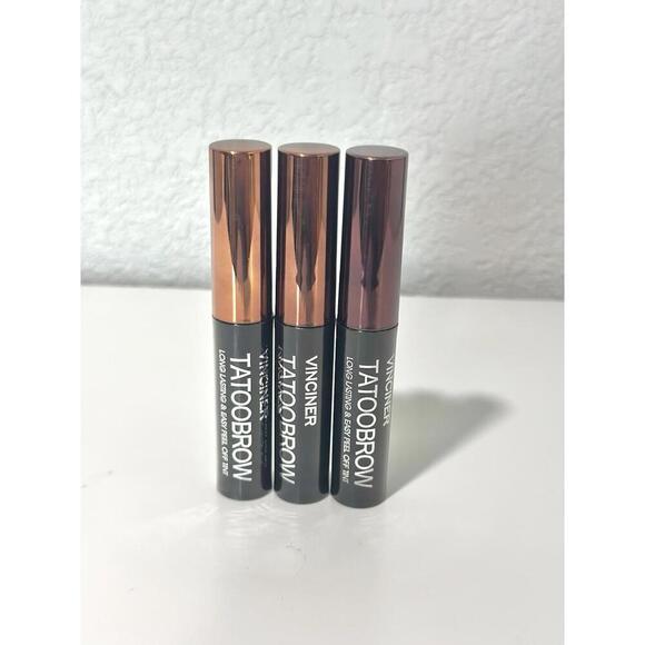 Ministar Tattoo Brow Easy Peel off Tint Gel Eyebrow Tint Peel Tattoo  *3 SHADES* - Picture 2 of 9